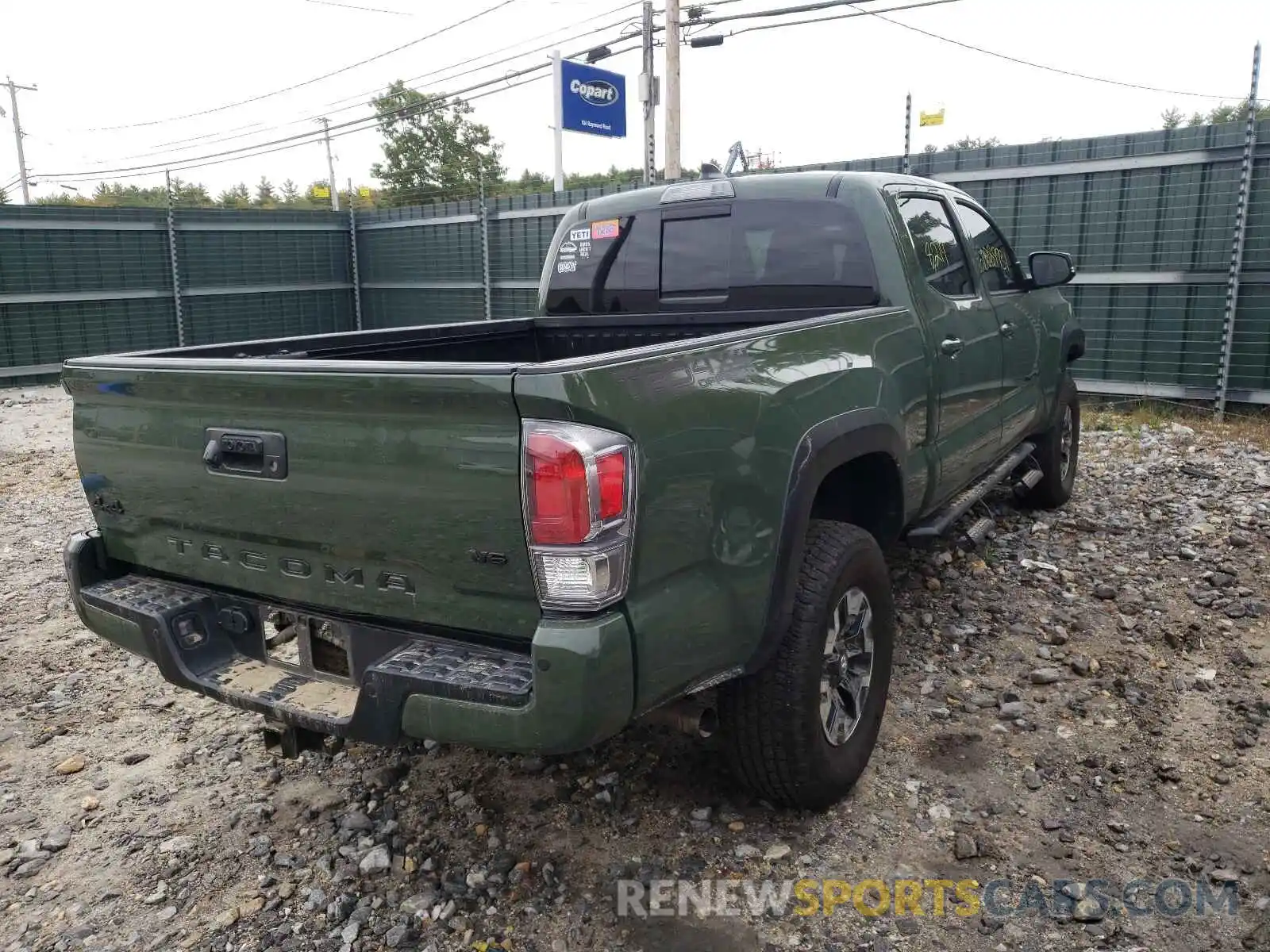 4 Photograph of a damaged car 3TYDZ5BN3MT003334 TOYOTA TACOMA 2021