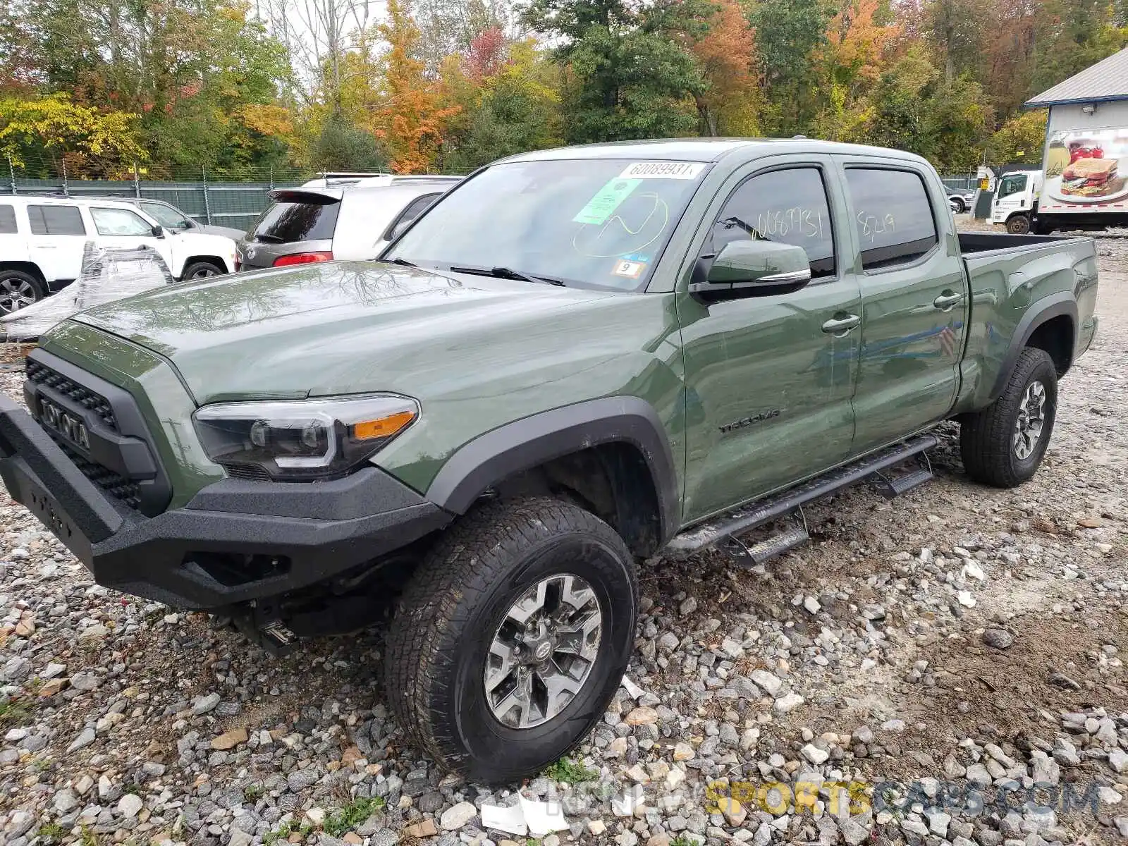 9 Photograph of a damaged car 3TYDZ5BN3MT003334 TOYOTA TACOMA 2021