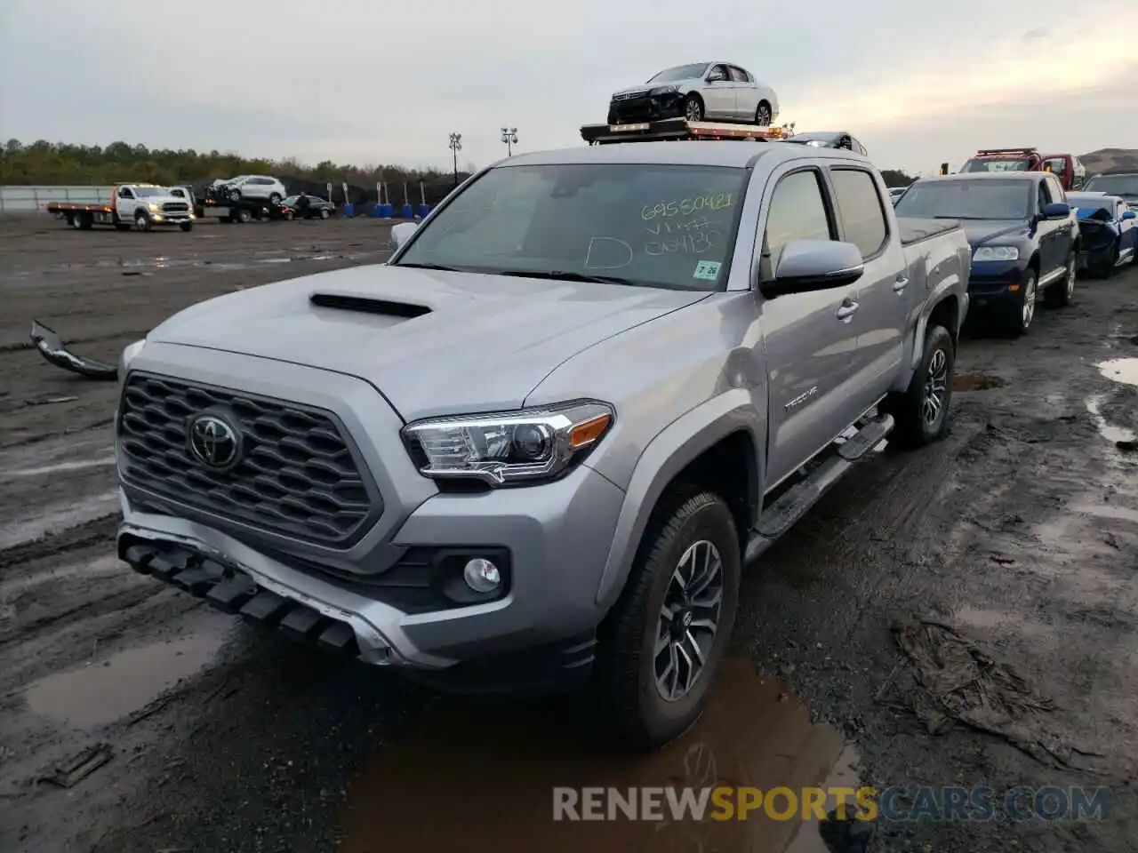 2 Photograph of a damaged car 3TYDZ5BN3MT004130 TOYOTA TACOMA 2021