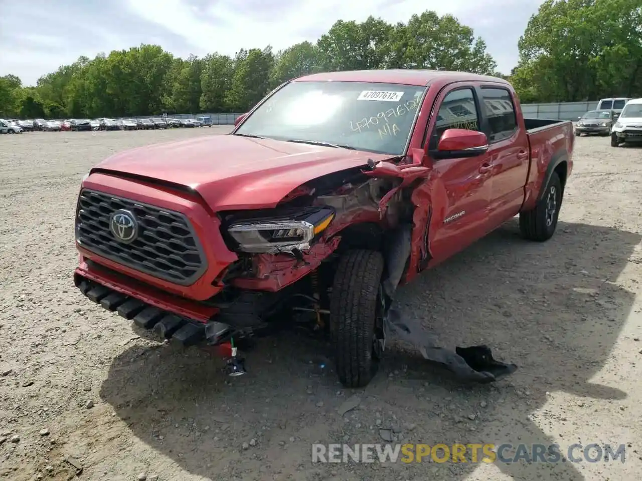 2 Фотография поврежденного автомобиля 3TYDZ5BN5MT000984 TOYOTA TACOMA 2021