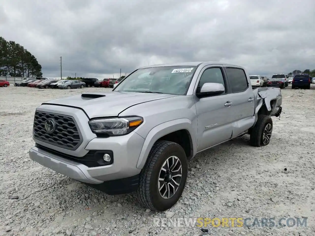 2 Photograph of a damaged car 3TYDZ5BN5MT001956 TOYOTA TACOMA 2021