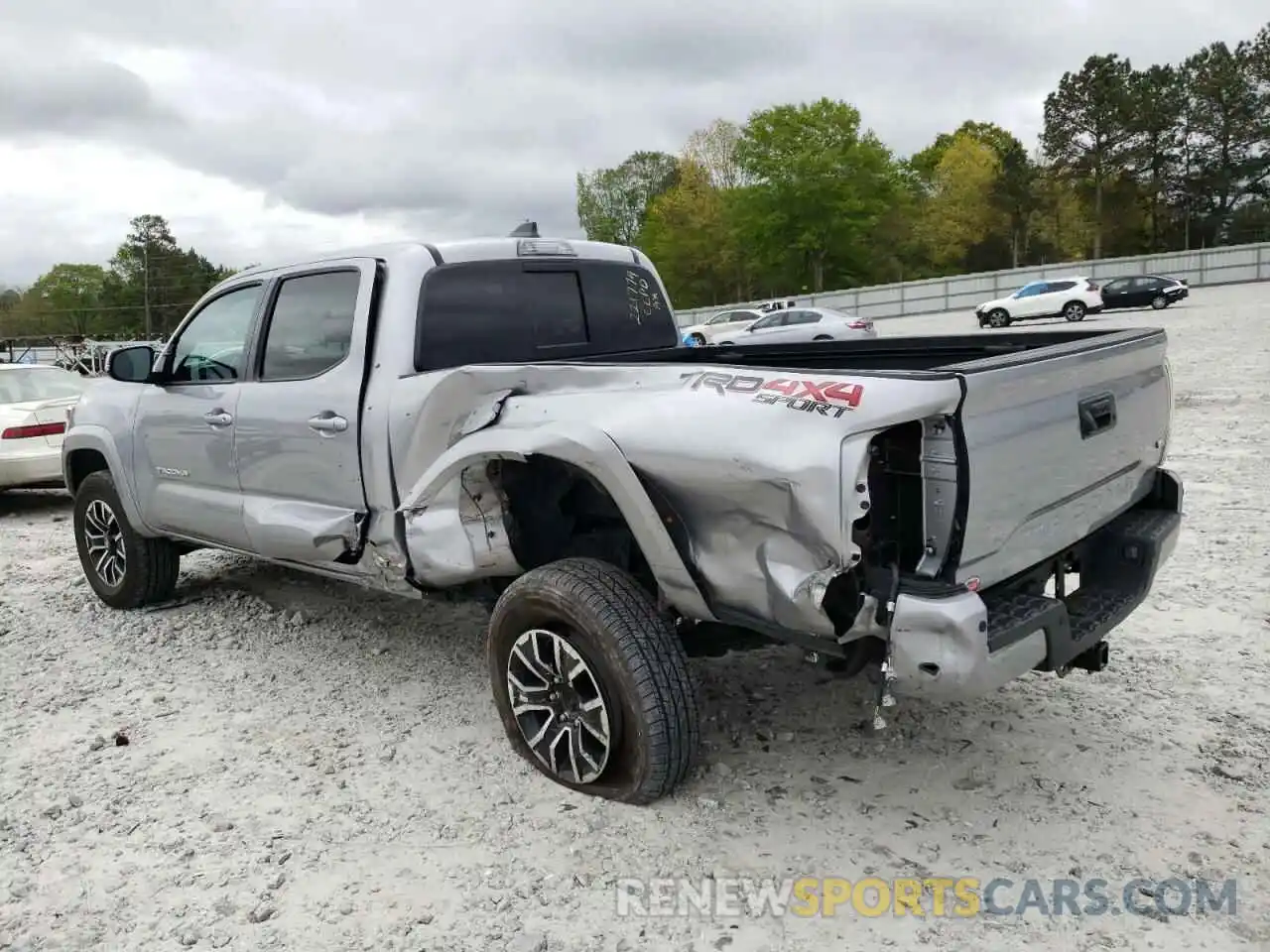 3 Photograph of a damaged car 3TYDZ5BN5MT001956 TOYOTA TACOMA 2021