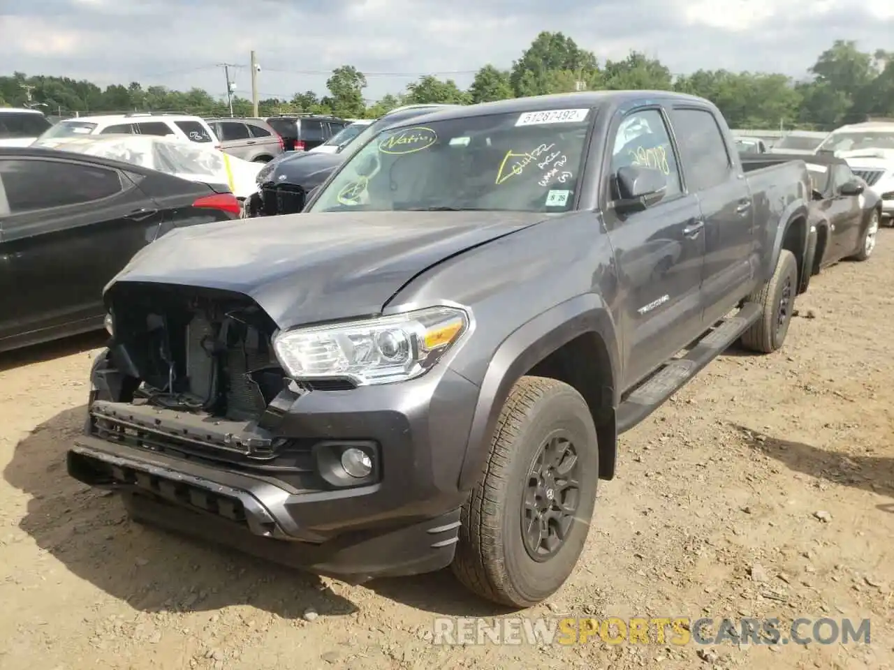 2 Photograph of a damaged car 3TYDZ5BN5MT003965 TOYOTA TACOMA 2021