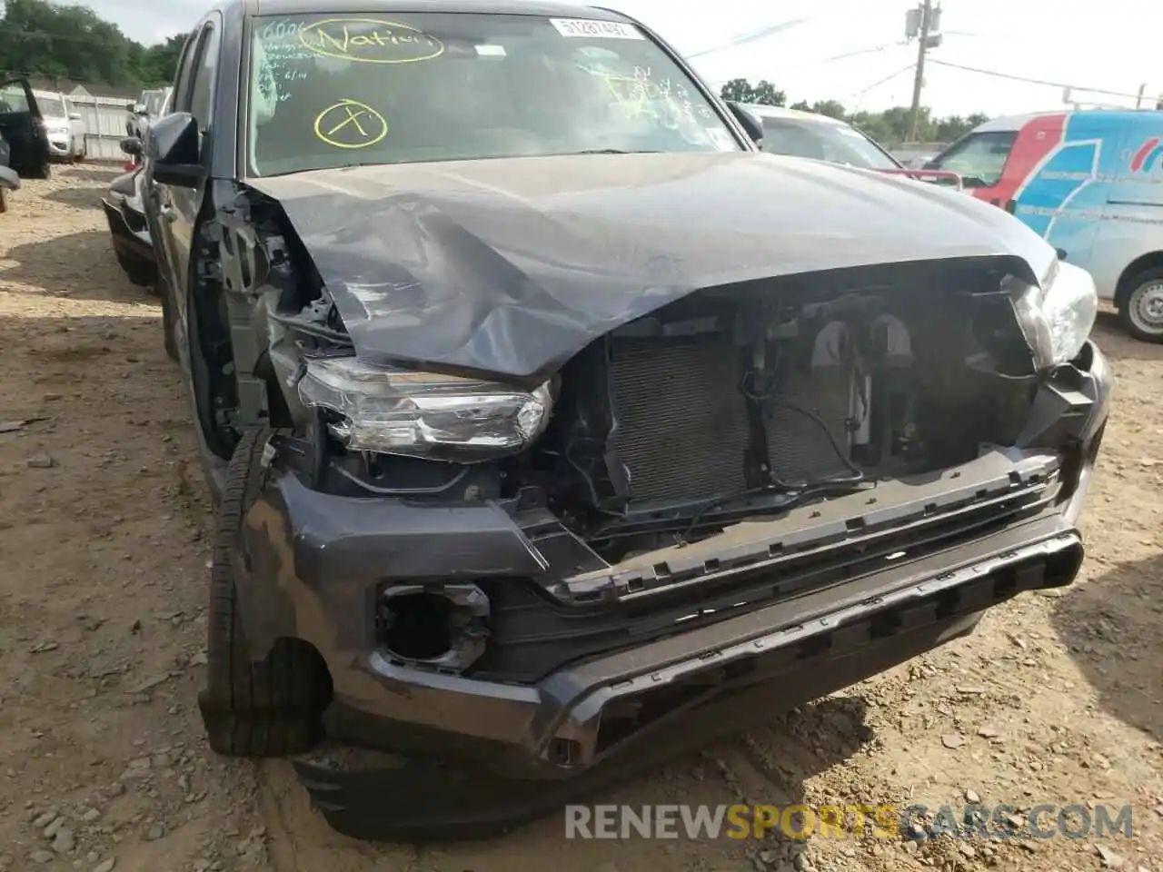 9 Photograph of a damaged car 3TYDZ5BN5MT003965 TOYOTA TACOMA 2021