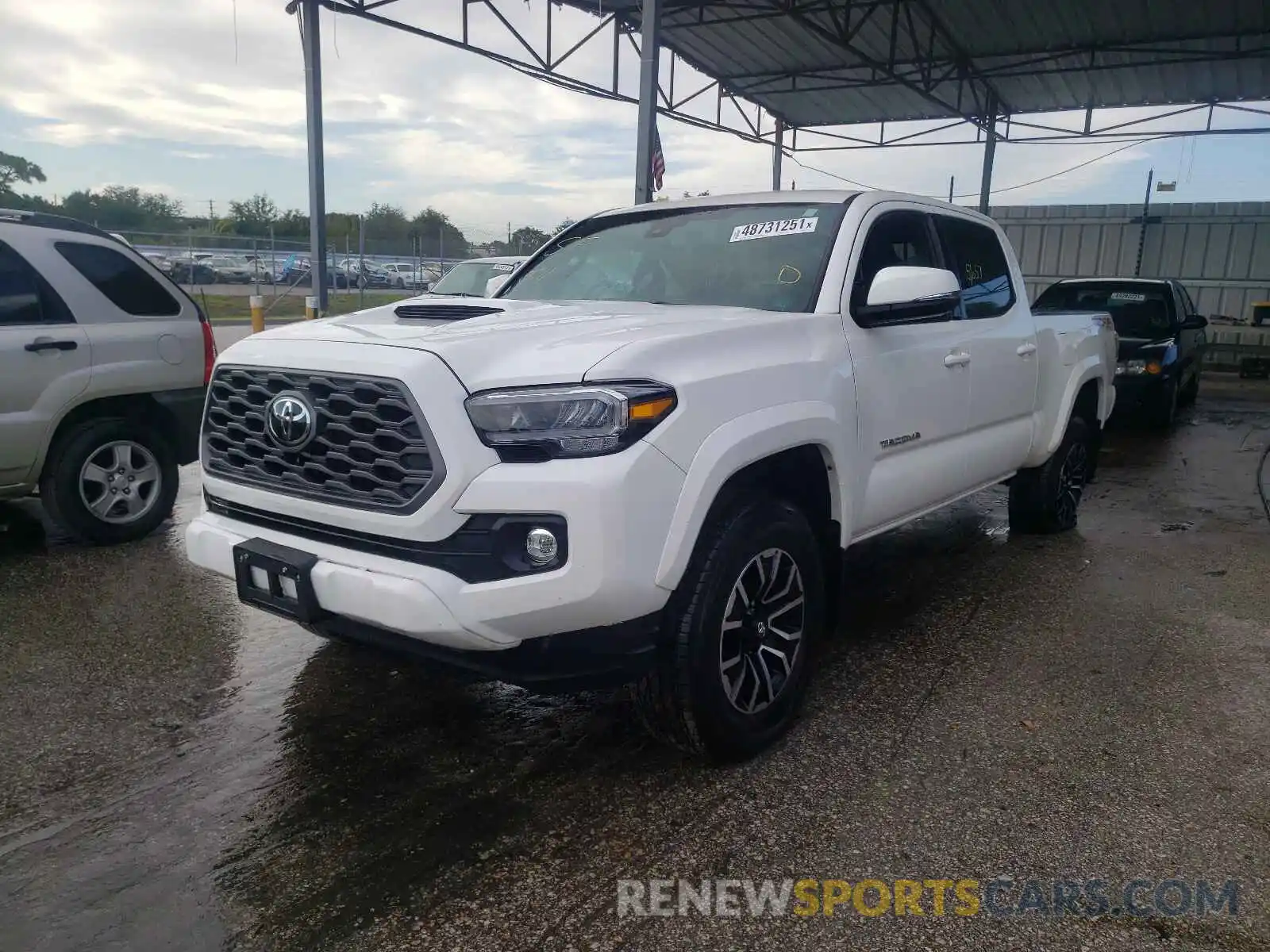 2 Photograph of a damaged car 3TYDZ5BN6MT001965 TOYOTA TACOMA 2021