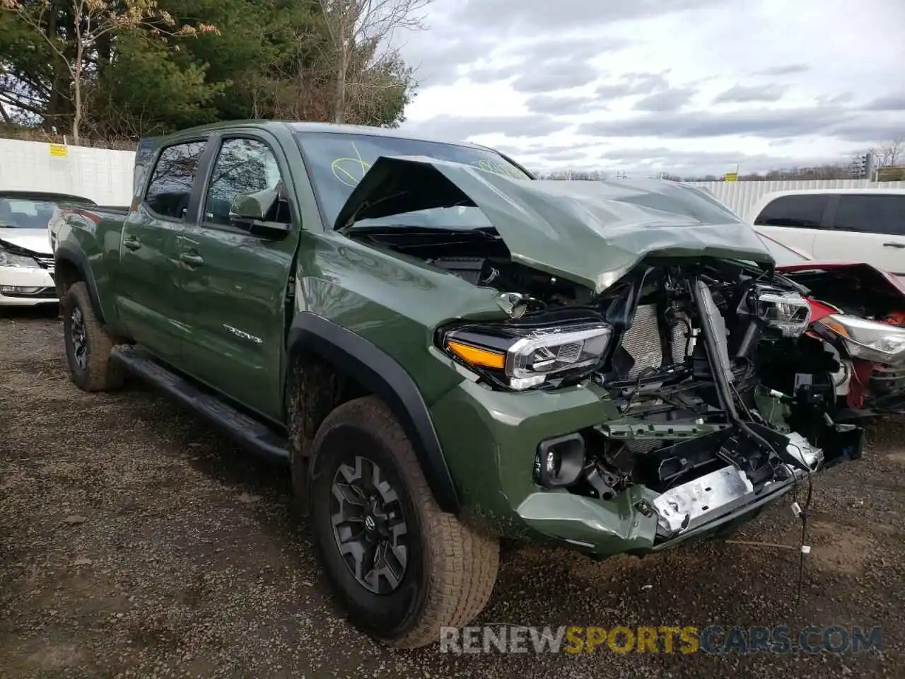 1 Photograph of a damaged car 3TYDZ5BN6MT004445 TOYOTA TACOMA 2021