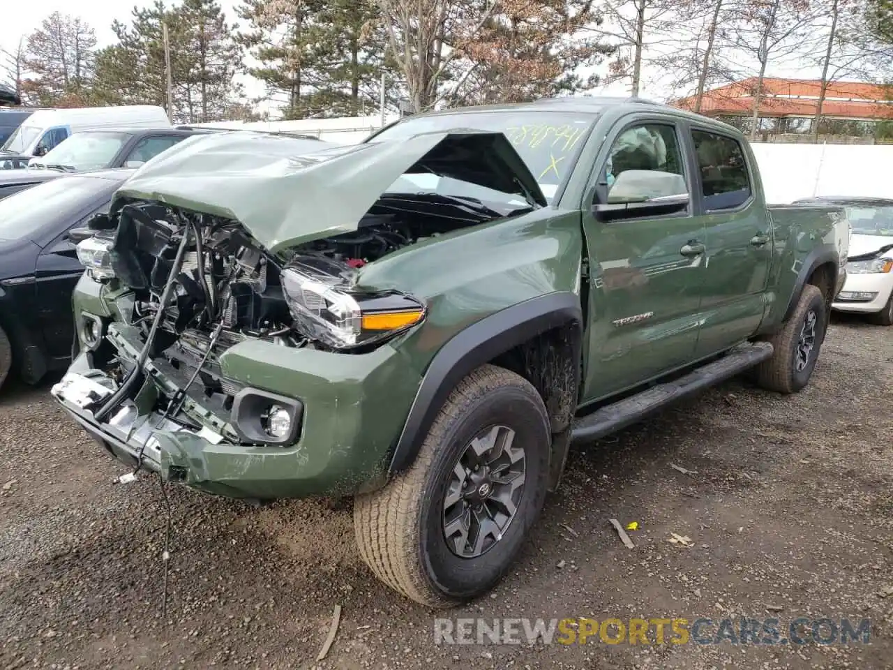 2 Photograph of a damaged car 3TYDZ5BN6MT004445 TOYOTA TACOMA 2021