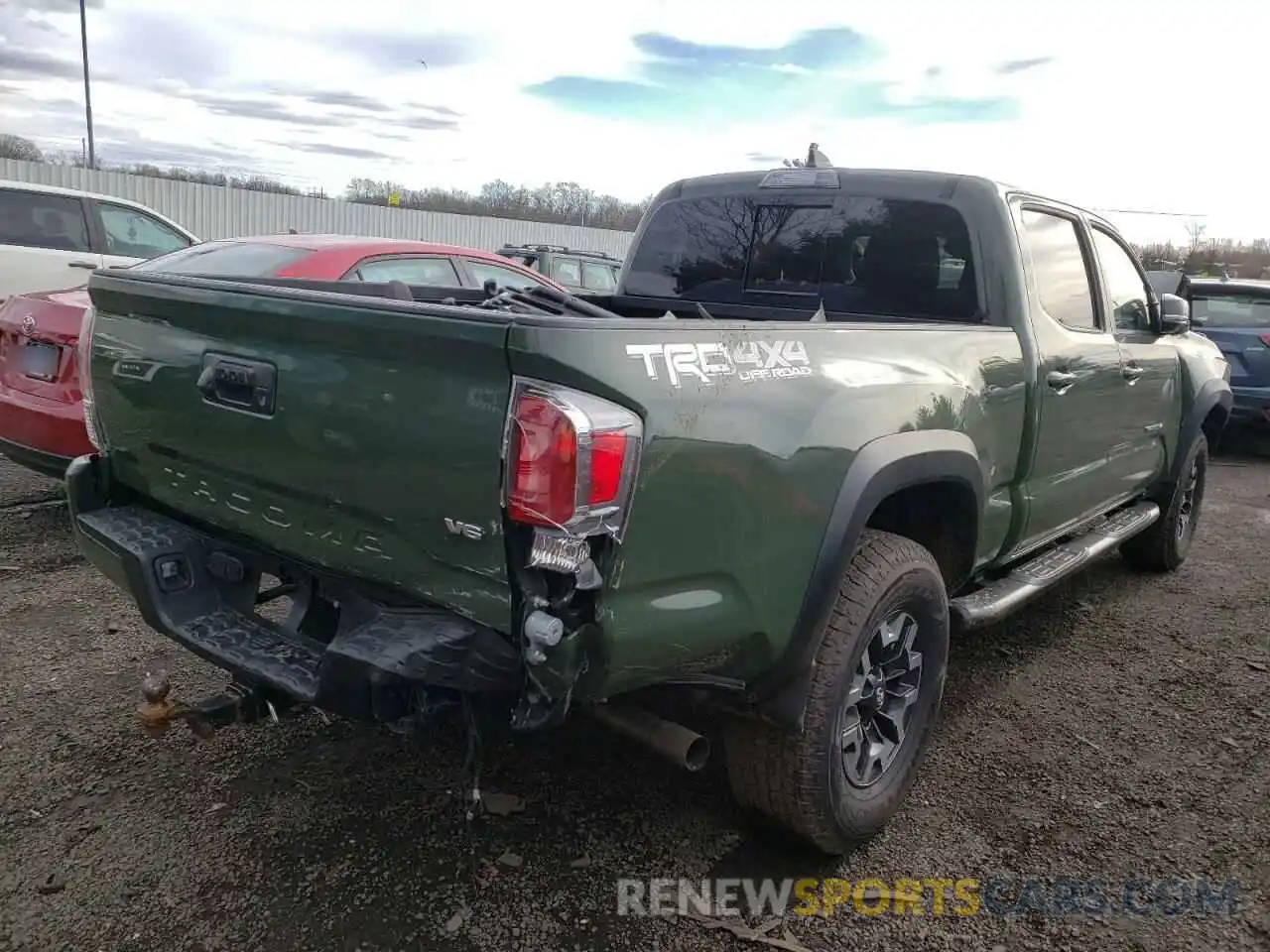 4 Photograph of a damaged car 3TYDZ5BN6MT004445 TOYOTA TACOMA 2021