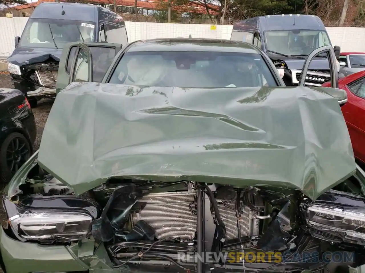 7 Photograph of a damaged car 3TYDZ5BN6MT004445 TOYOTA TACOMA 2021