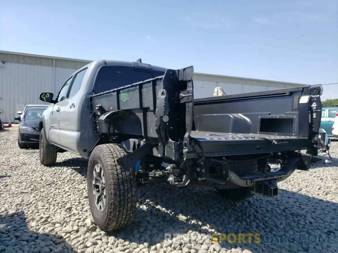 3 Photograph of a damaged car 3TYDZ5BN7MT002106 TOYOTA TACOMA 2021