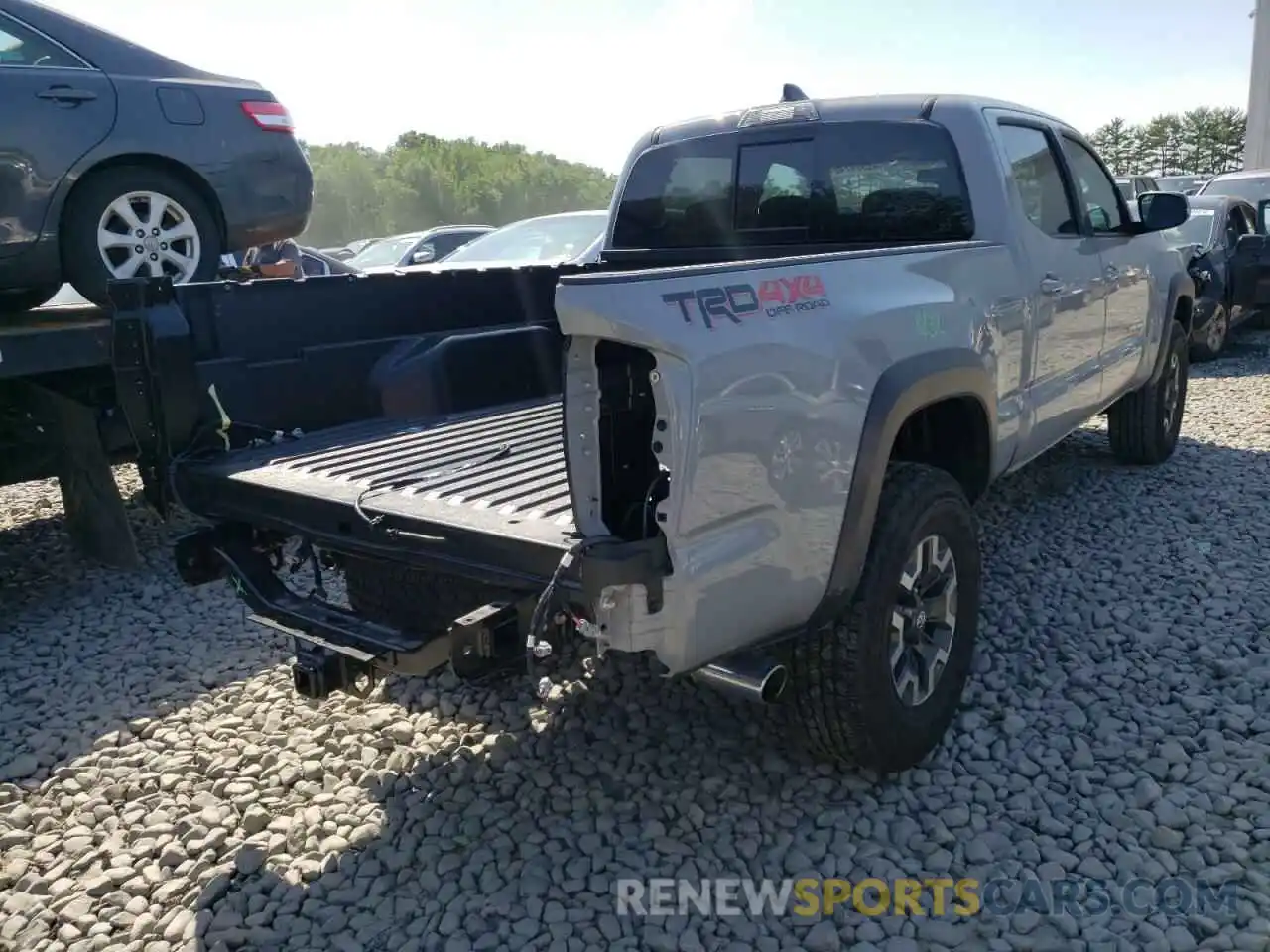 4 Фотография поврежденного автомобиля 3TYDZ5BN7MT002106 TOYOTA TACOMA 2021