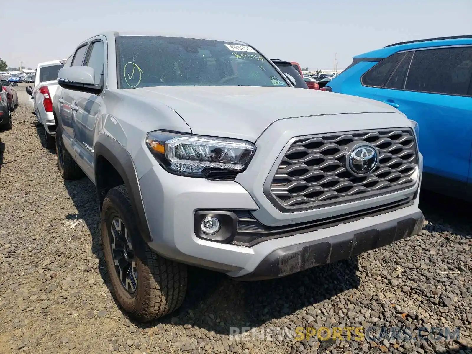 1 Photograph of a damaged car 3TYDZ5BN8MT001997 TOYOTA TACOMA 2021