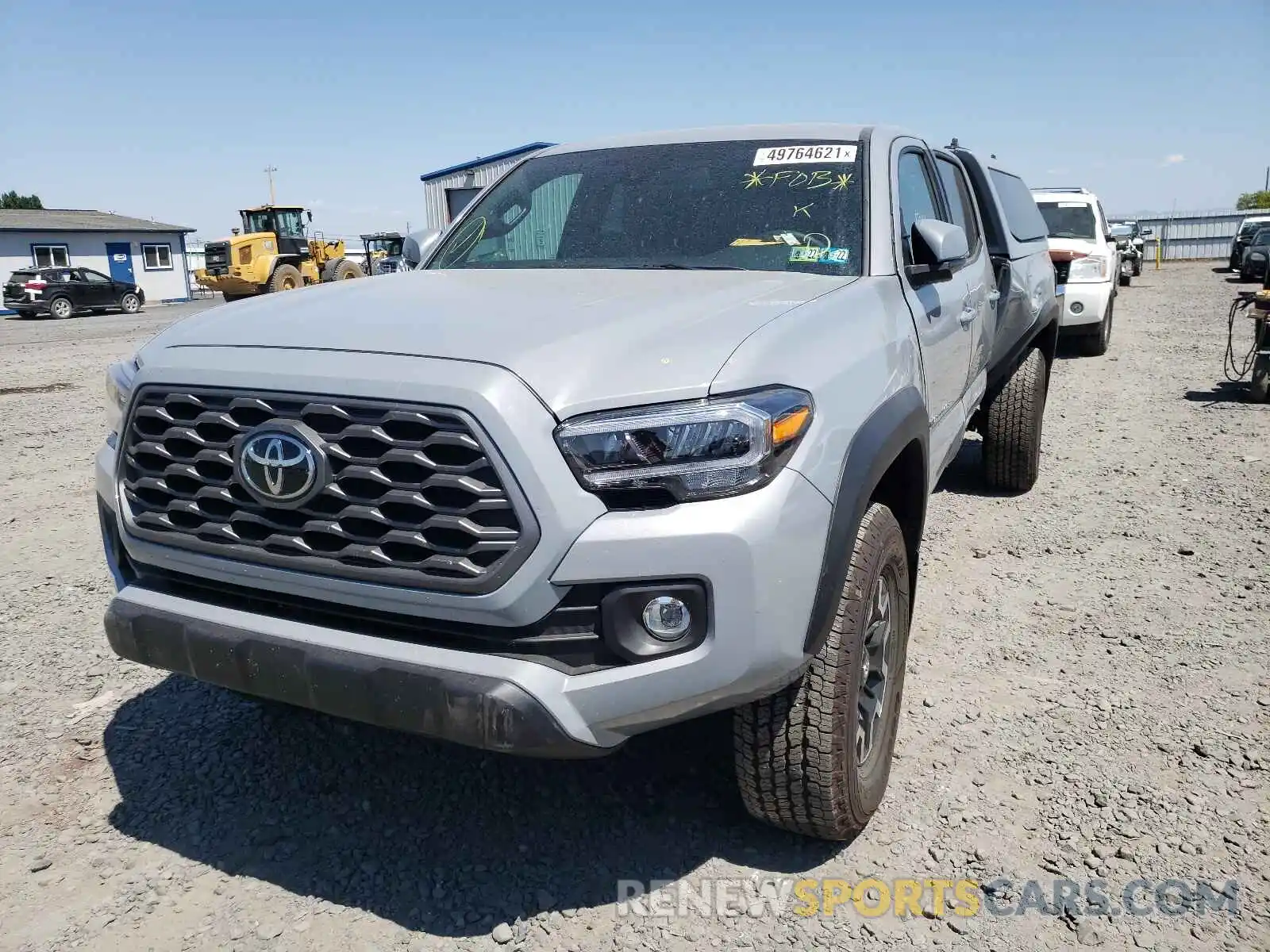 2 Photograph of a damaged car 3TYDZ5BN8MT001997 TOYOTA TACOMA 2021