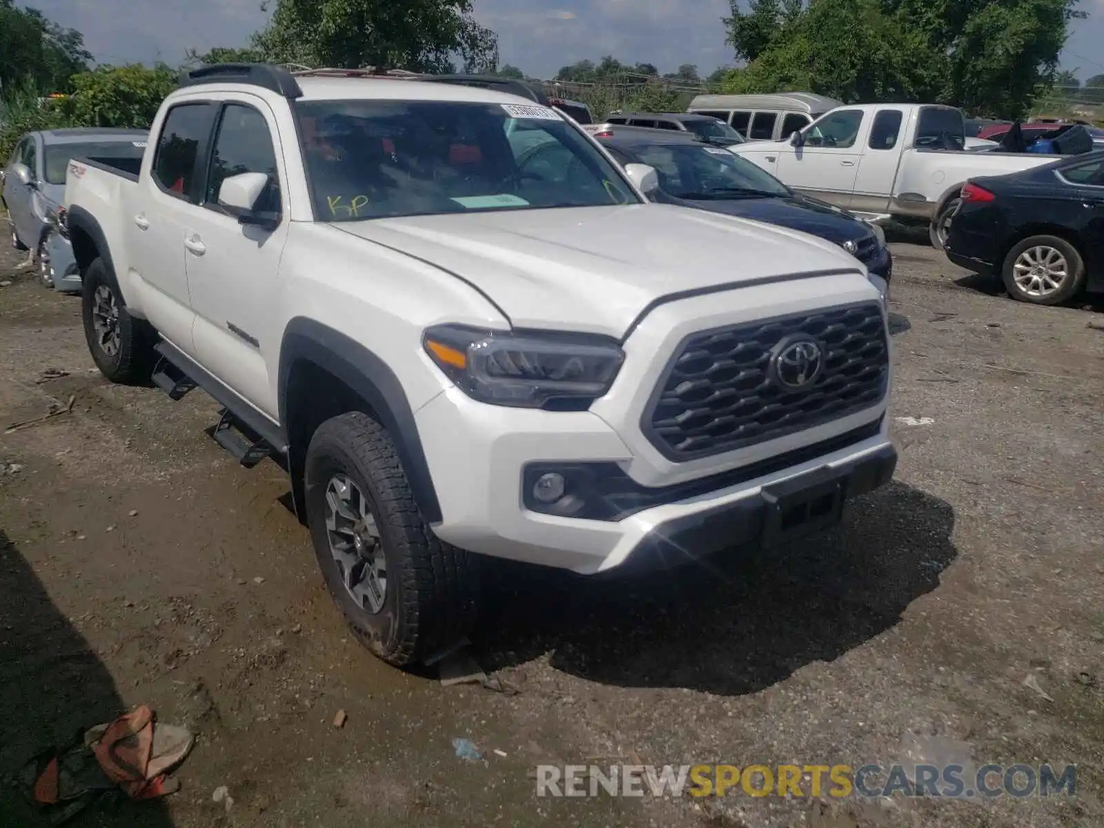 1 Photograph of a damaged car 3TYDZ5BN8MT002633 TOYOTA TACOMA 2021