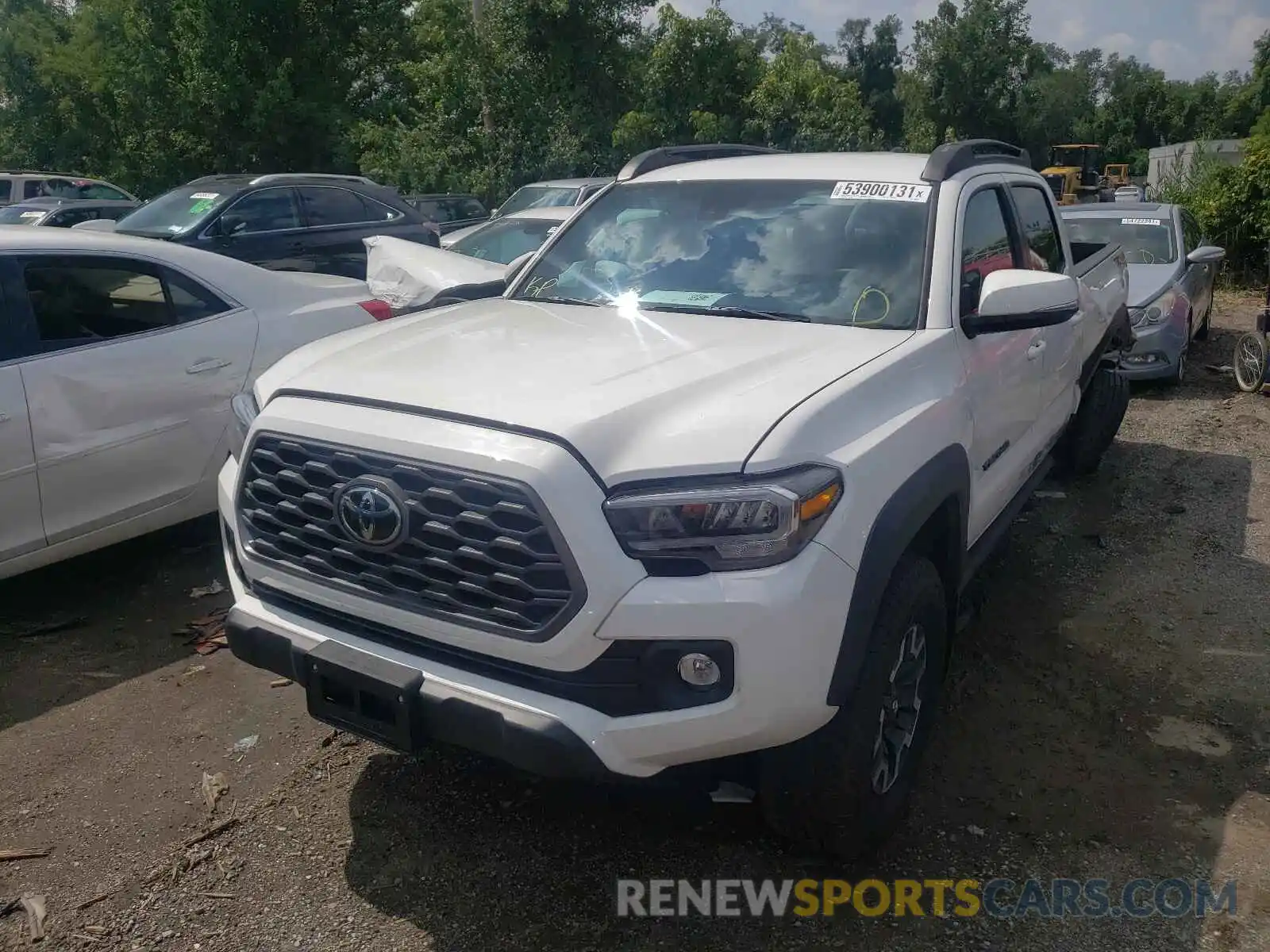 2 Photograph of a damaged car 3TYDZ5BN8MT002633 TOYOTA TACOMA 2021