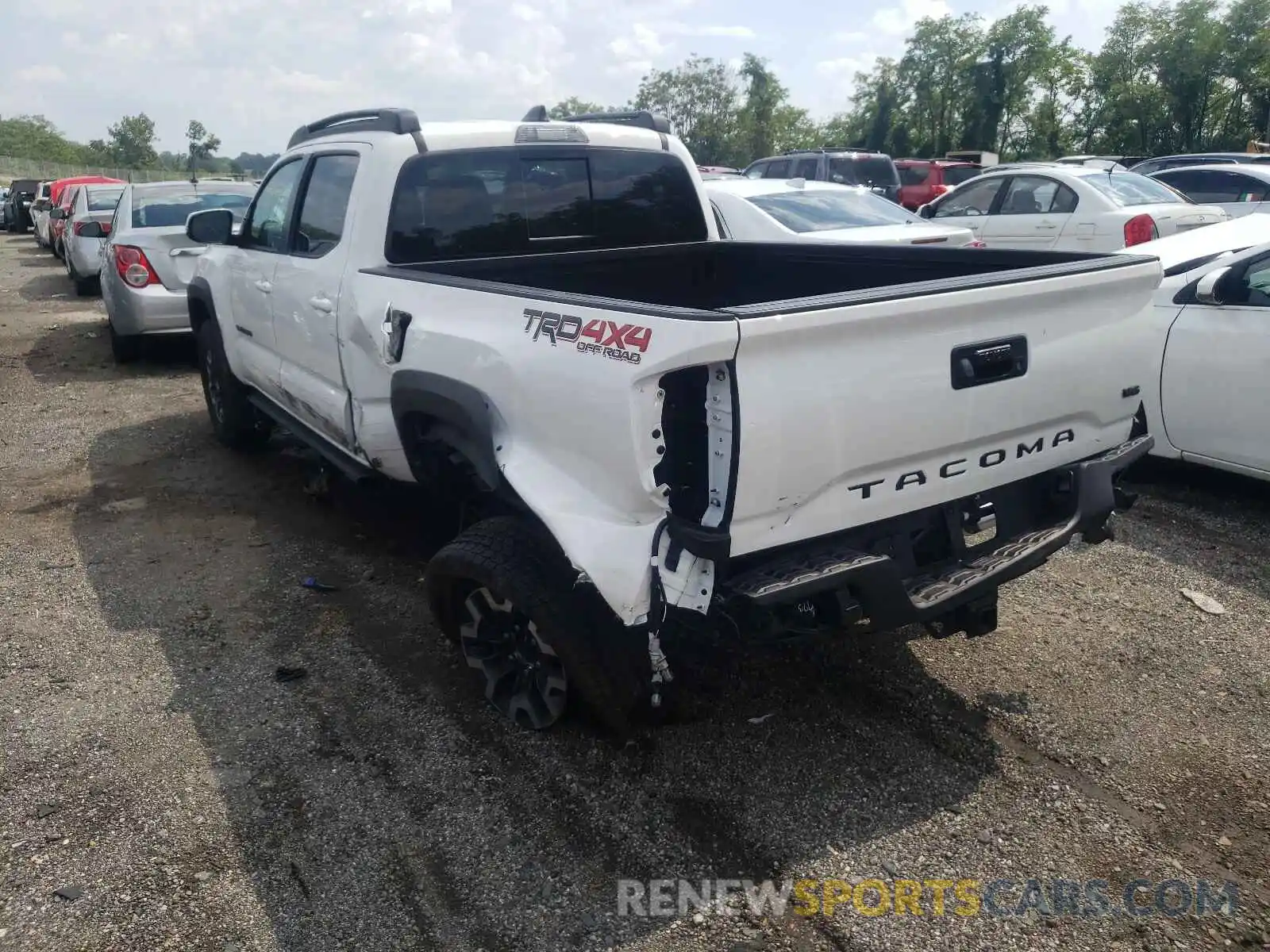 3 Photograph of a damaged car 3TYDZ5BN8MT002633 TOYOTA TACOMA 2021