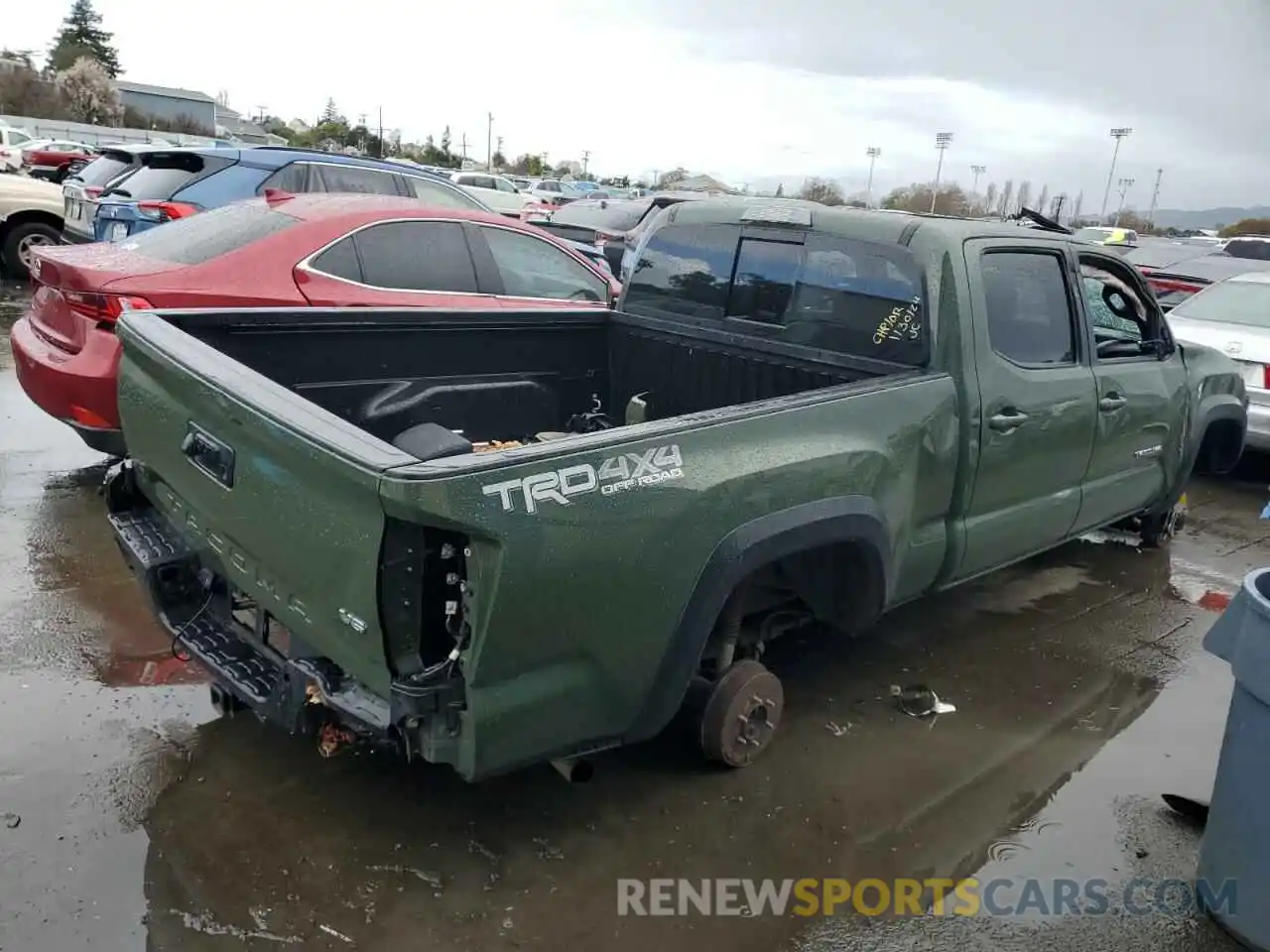 3 Photograph of a damaged car 3TYDZ5BN8MT004611 TOYOTA TACOMA 2021