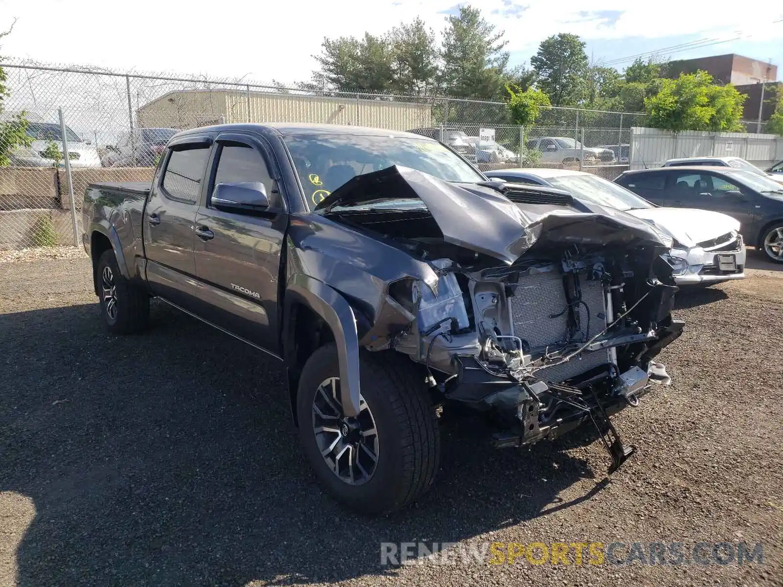 1 Photograph of a damaged car 3TYDZ5BN9MT000826 TOYOTA TACOMA 2021