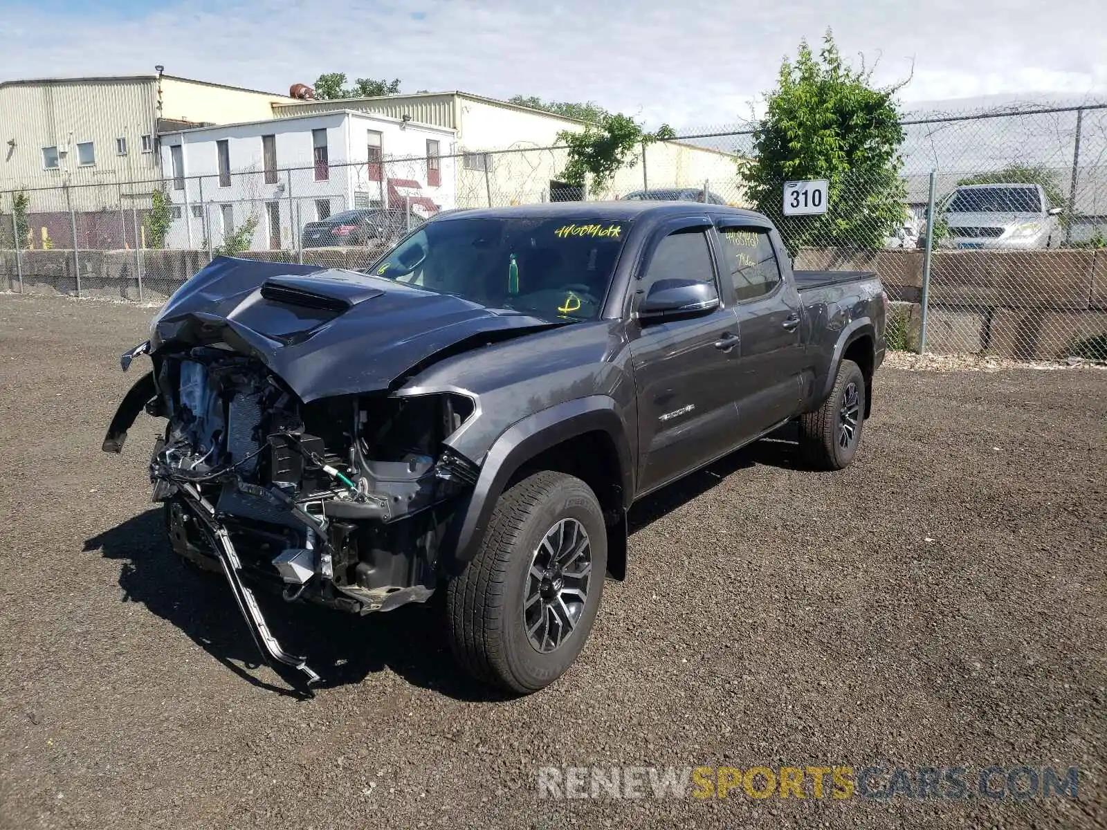 2 Photograph of a damaged car 3TYDZ5BN9MT000826 TOYOTA TACOMA 2021