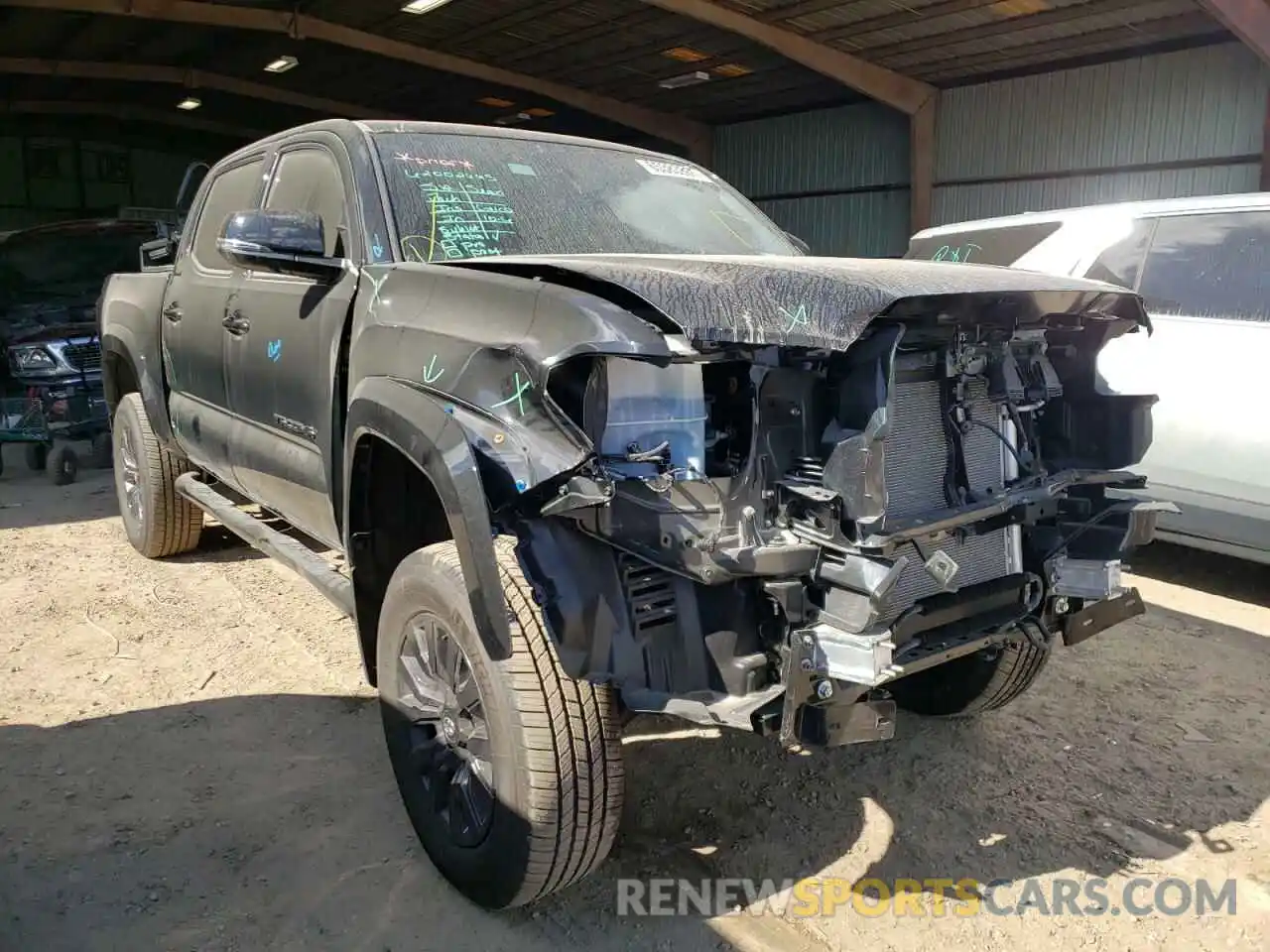 1 Photograph of a damaged car 3TYEZ5CN0MT010700 TOYOTA TACOMA 2021