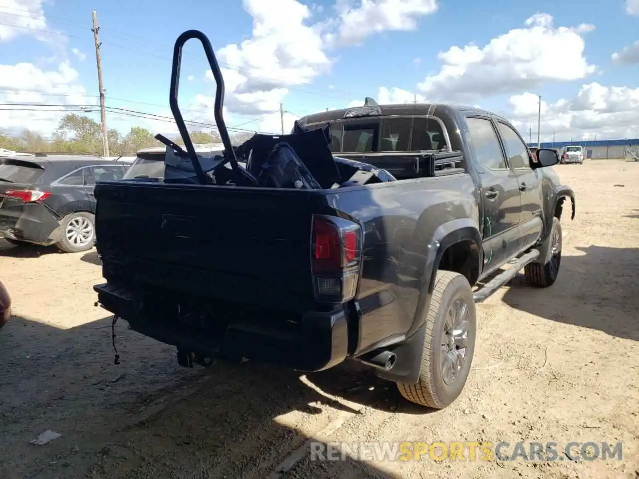 4 Photograph of a damaged car 3TYEZ5CN0MT010700 TOYOTA TACOMA 2021