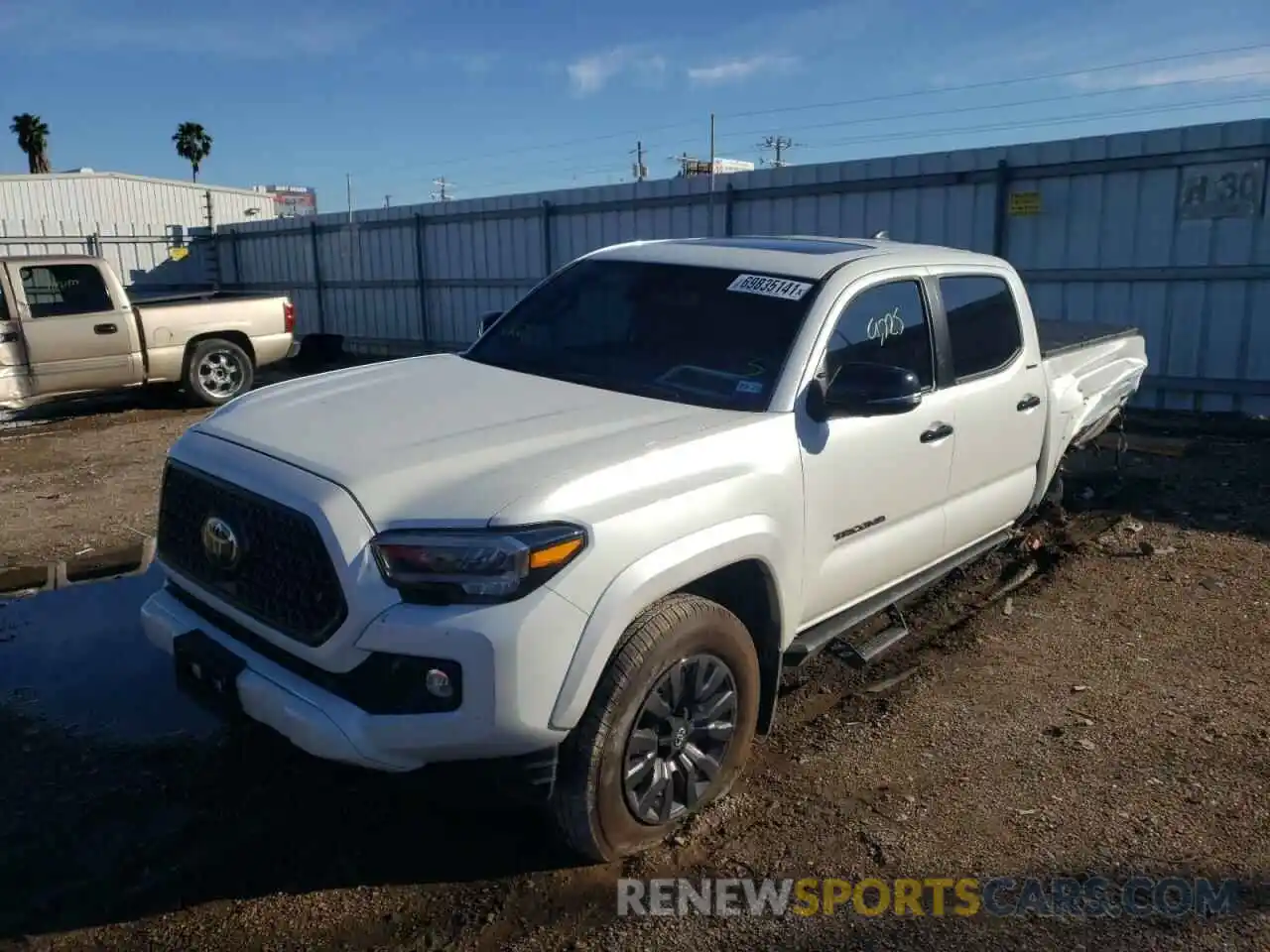 2 Photograph of a damaged car 3TYEZ5CNXMT010042 TOYOTA TACOMA 2021