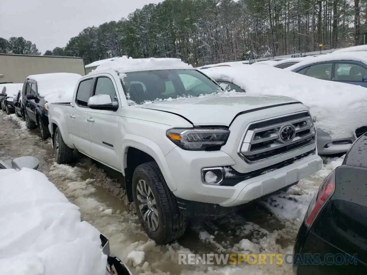 1 Photograph of a damaged car 3TYHZ5BN1MT004550 TOYOTA TACOMA 2021