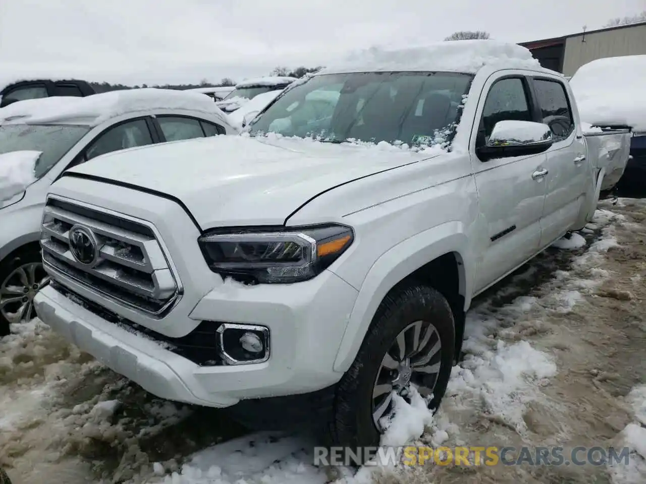 2 Photograph of a damaged car 3TYHZ5BN1MT004550 TOYOTA TACOMA 2021