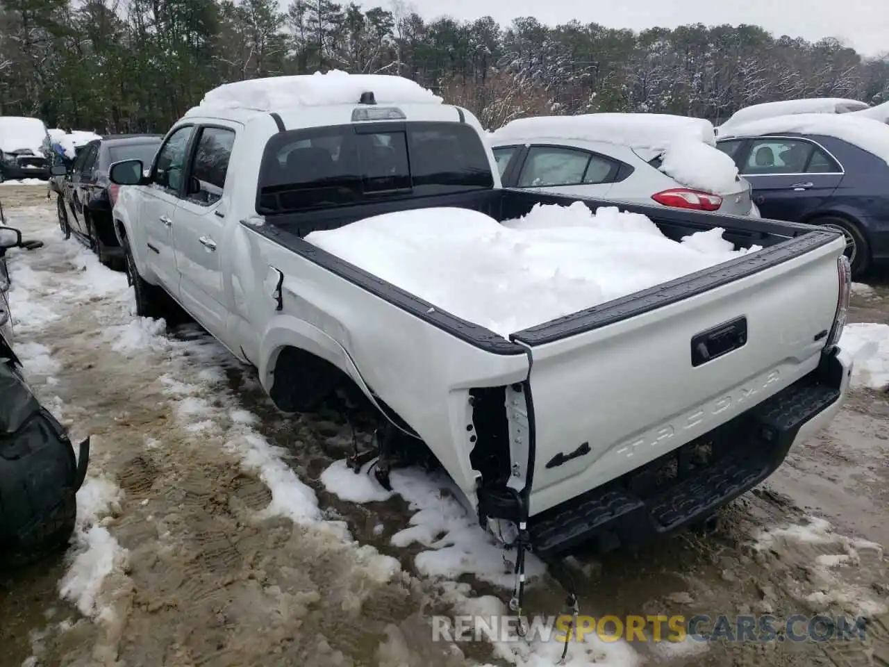 3 Фотография поврежденного автомобиля 3TYHZ5BN1MT004550 TOYOTA TACOMA 2021