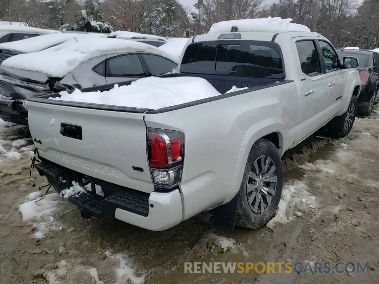 4 Фотография поврежденного автомобиля 3TYHZ5BN1MT004550 TOYOTA TACOMA 2021