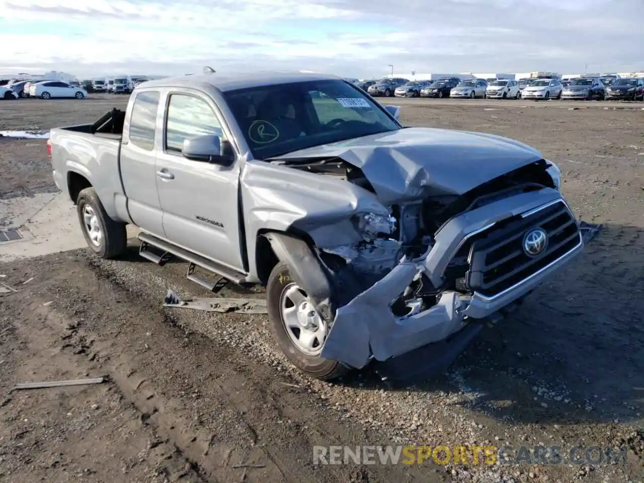 1 Photograph of a damaged car 3TYRX5GN0MT008530 TOYOTA TACOMA 2021