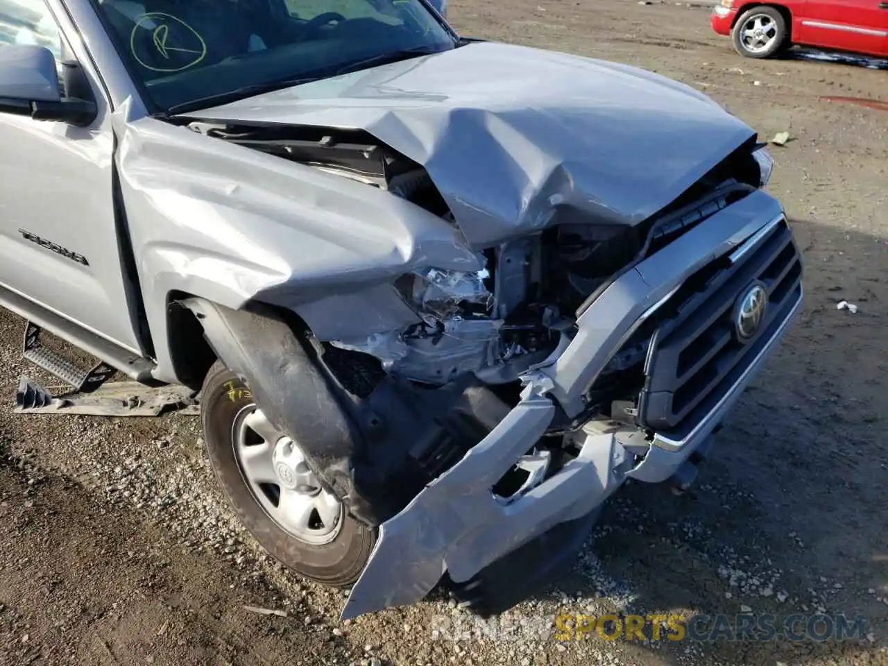 9 Photograph of a damaged car 3TYRX5GN0MT008530 TOYOTA TACOMA 2021