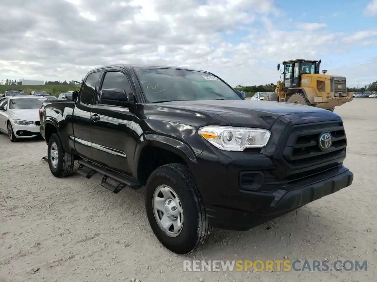 1 Photograph of a damaged car 3TYRX5GN0MT008687 TOYOTA TACOMA 2021