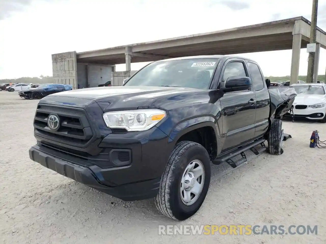 2 Photograph of a damaged car 3TYRX5GN0MT008687 TOYOTA TACOMA 2021