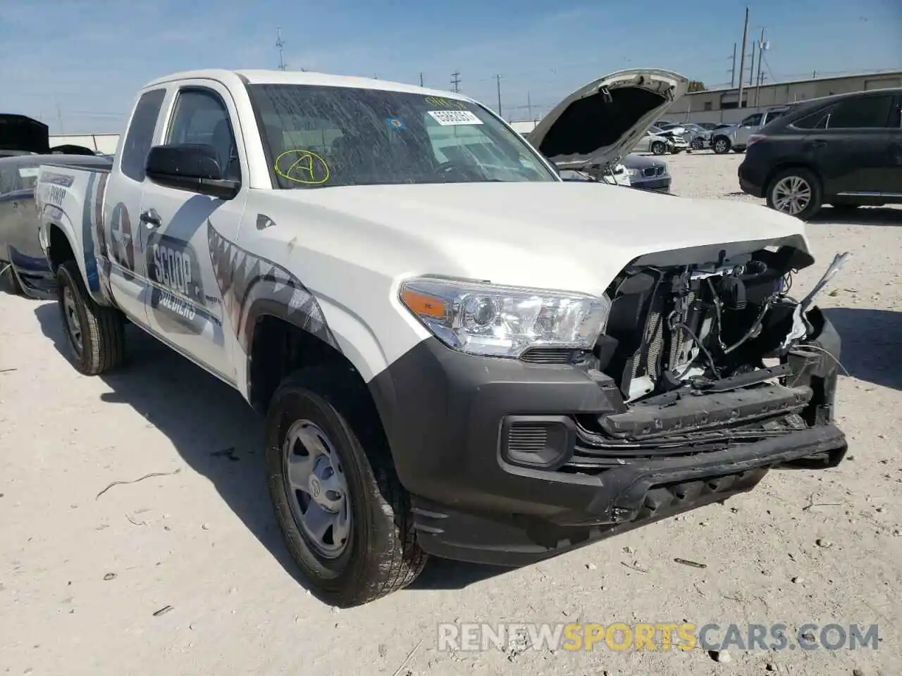 1 Photograph of a damaged car 3TYRX5GN0MT010150 TOYOTA TACOMA 2021