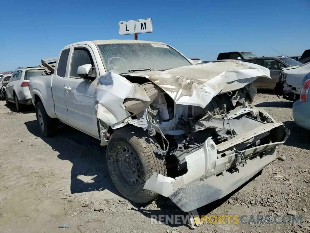 1 Photograph of a damaged car 3TYRX5GN0MT015817 TOYOTA TACOMA 2021