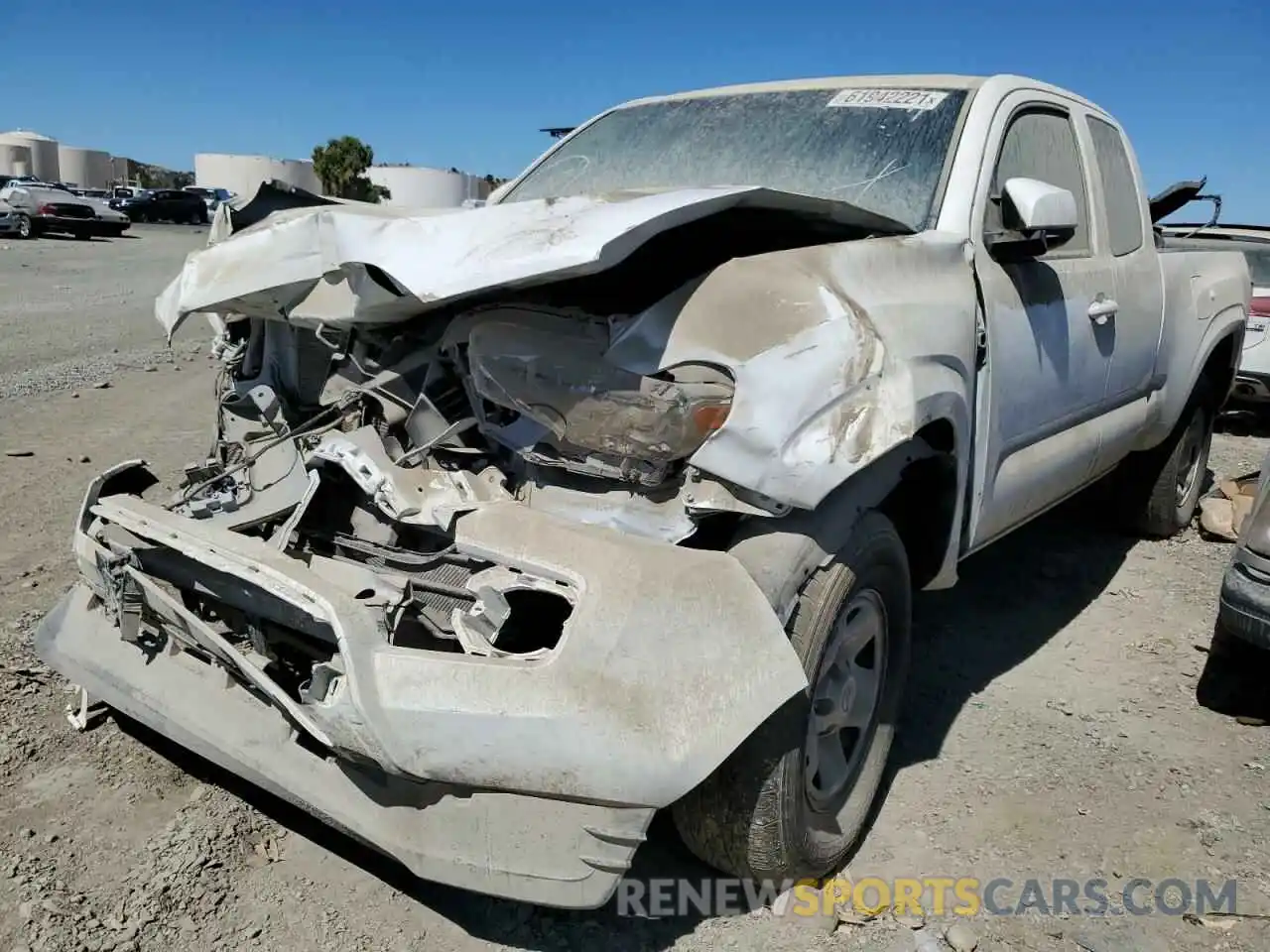 2 Photograph of a damaged car 3TYRX5GN0MT015817 TOYOTA TACOMA 2021