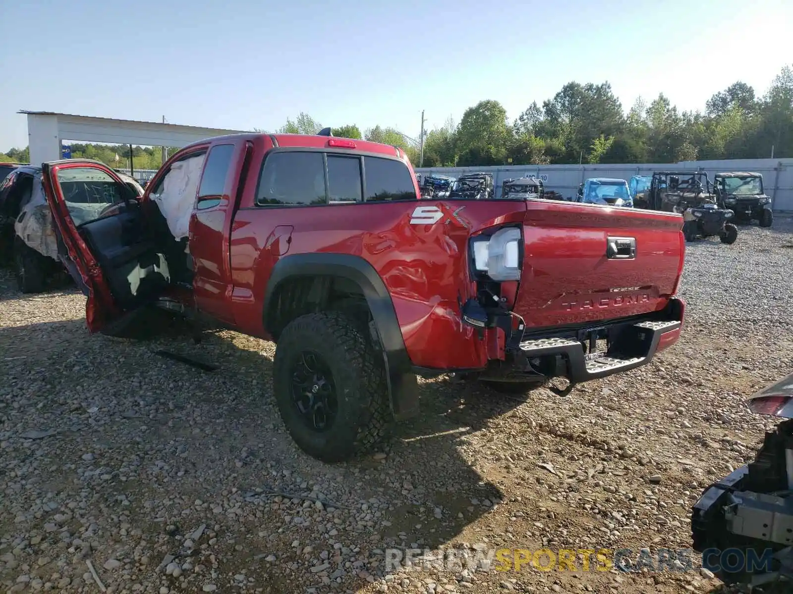 3 Photograph of a damaged car 3TYRX5GN1MT007533 TOYOTA TACOMA 2021