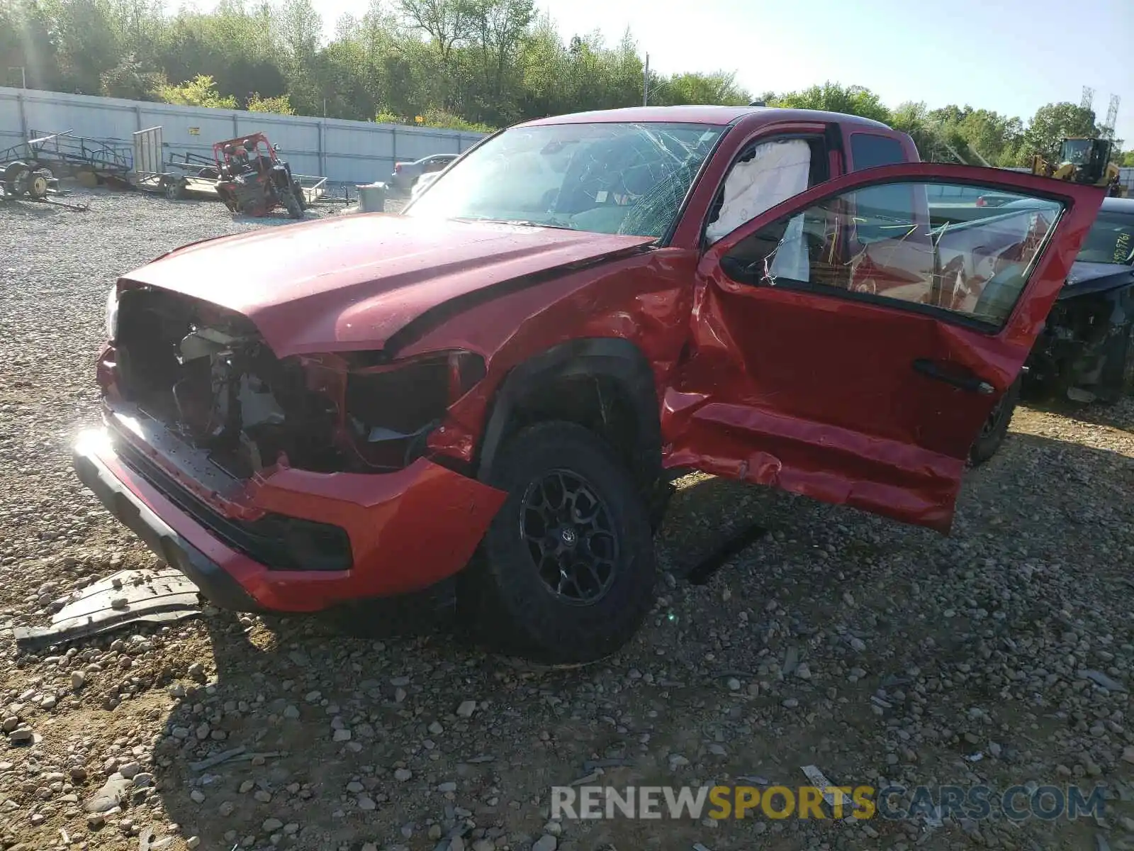 9 Photograph of a damaged car 3TYRX5GN1MT007533 TOYOTA TACOMA 2021