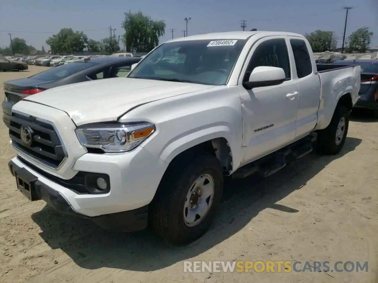 2 Photograph of a damaged car 3TYRX5GN1MT008648 TOYOTA TACOMA 2021