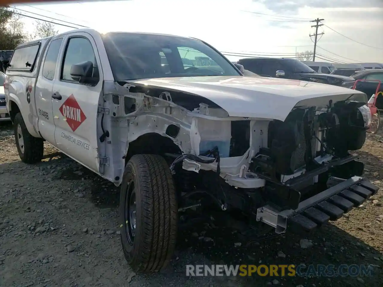 10 Photograph of a damaged car 3TYRX5GN1MT013445 TOYOTA TACOMA 2021