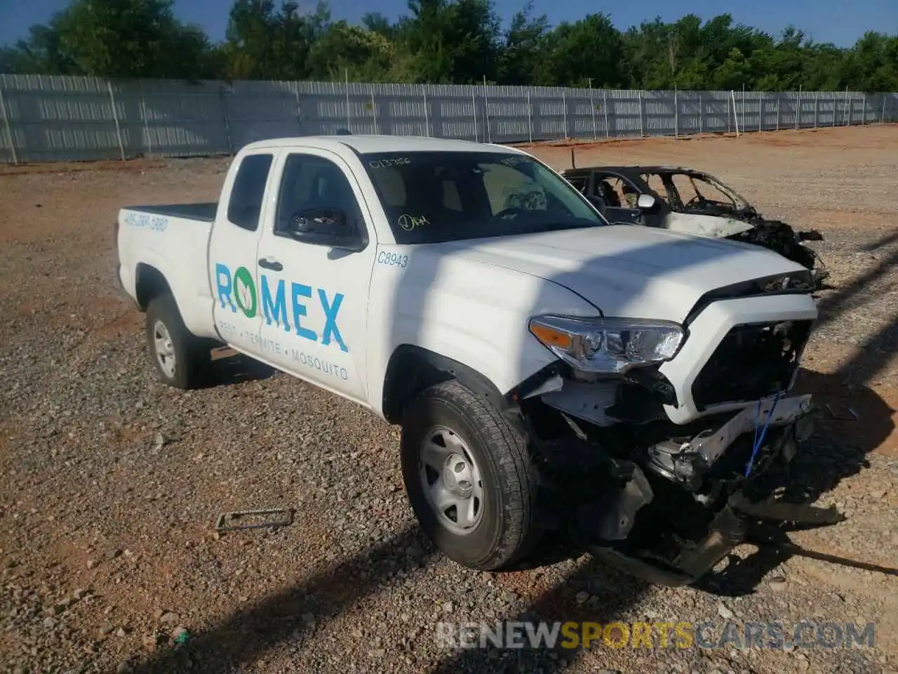 1 Photograph of a damaged car 3TYRX5GN1MT013753 TOYOTA TACOMA 2021