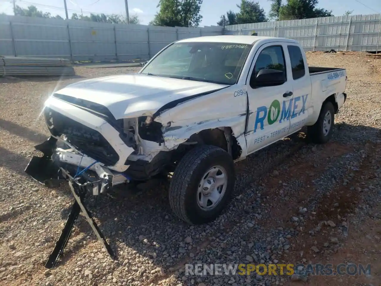 9 Photograph of a damaged car 3TYRX5GN1MT013753 TOYOTA TACOMA 2021