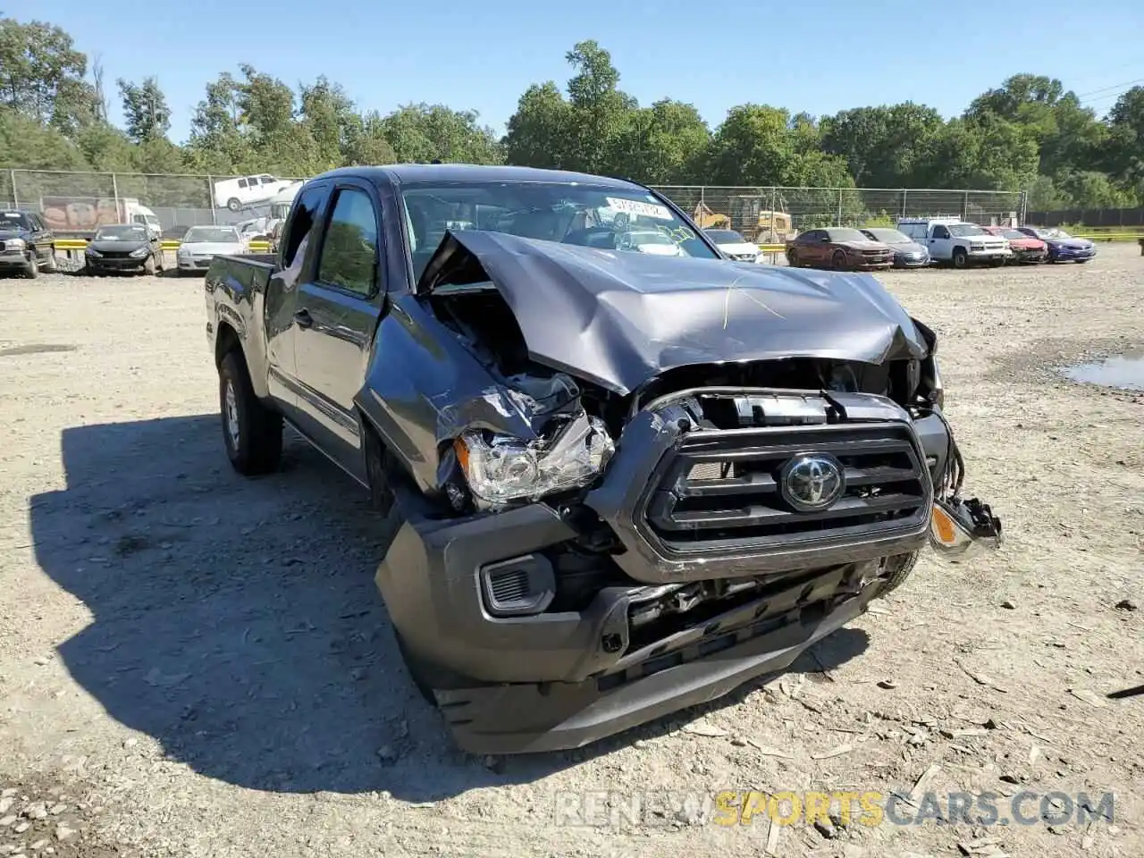 9 Photograph of a damaged car 3TYRX5GN1MT019553 TOYOTA TACOMA 2021