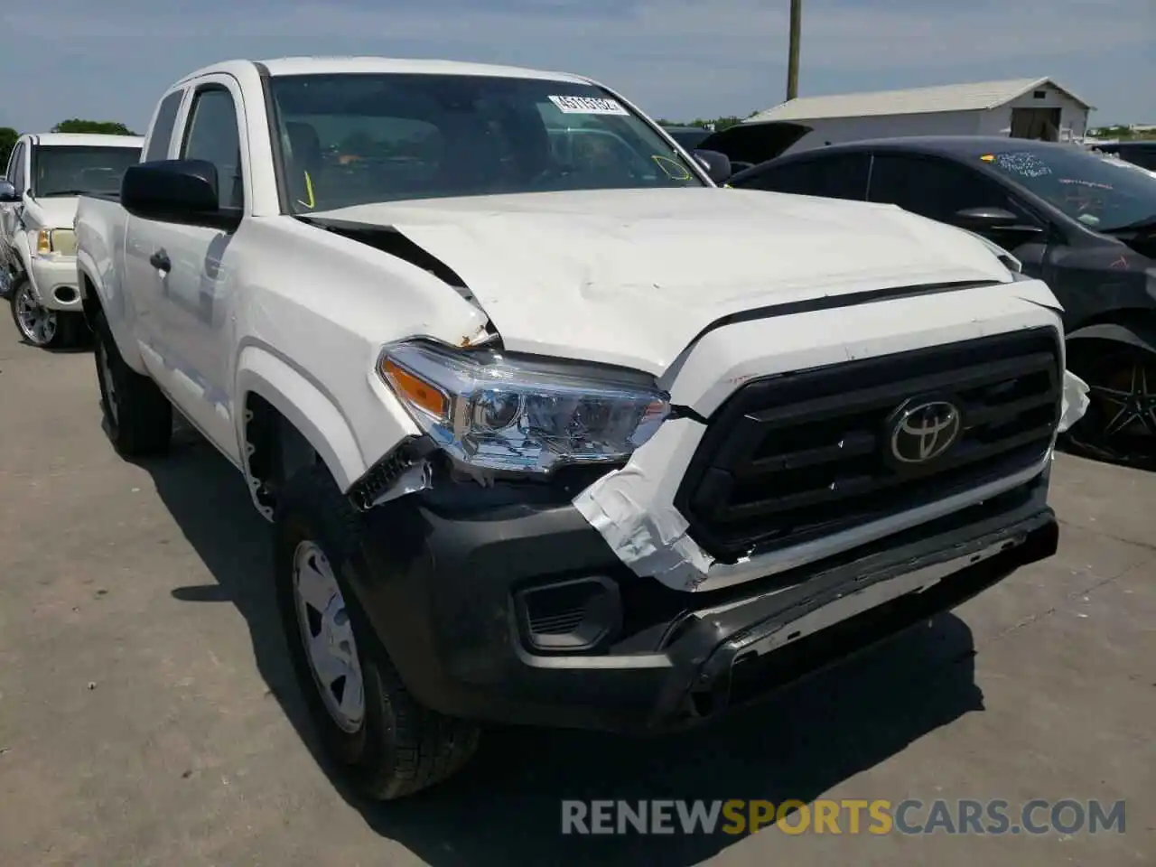 1 Photograph of a damaged car 3TYRX5GN1MT024588 TOYOTA TACOMA 2021