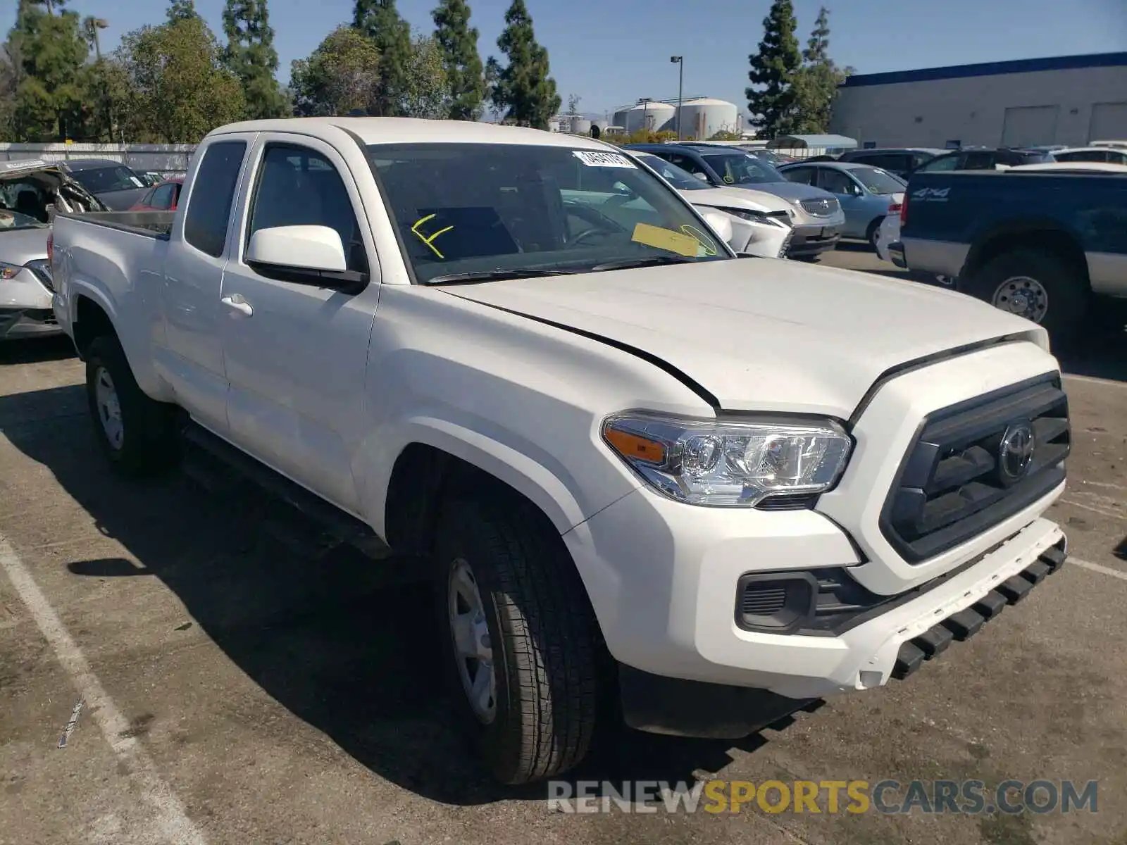 1 Photograph of a damaged car 3TYRX5GN2MT006908 TOYOTA TACOMA 2021