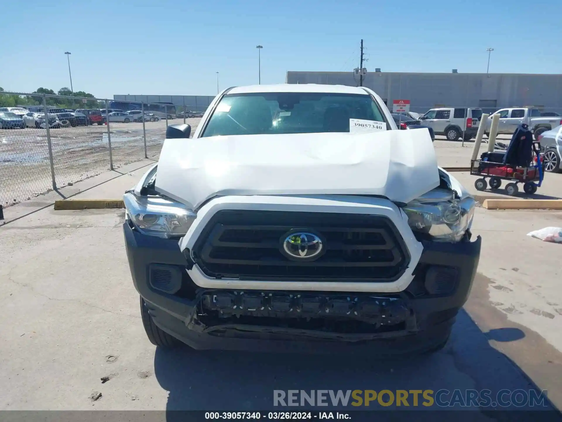 12 Photograph of a damaged car 3TYRX5GN2MT008514 TOYOTA TACOMA 2021