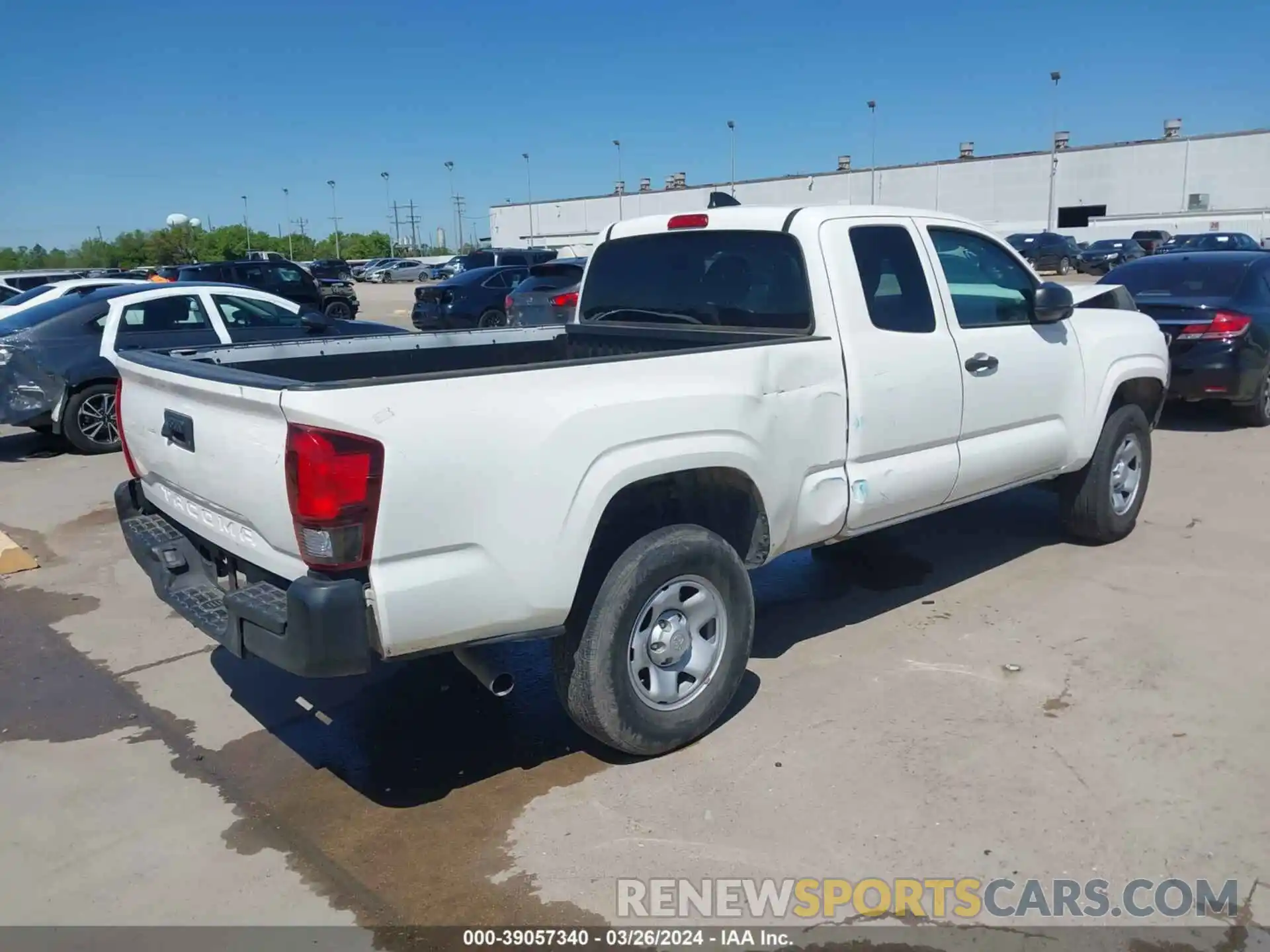 4 Photograph of a damaged car 3TYRX5GN2MT008514 TOYOTA TACOMA 2021