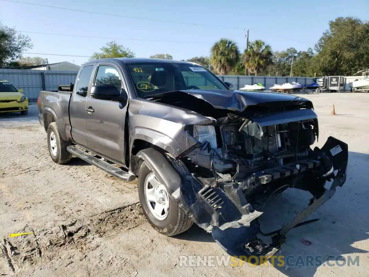 1 Photograph of a damaged car 3TYRX5GN2MT018203 TOYOTA TACOMA 2021