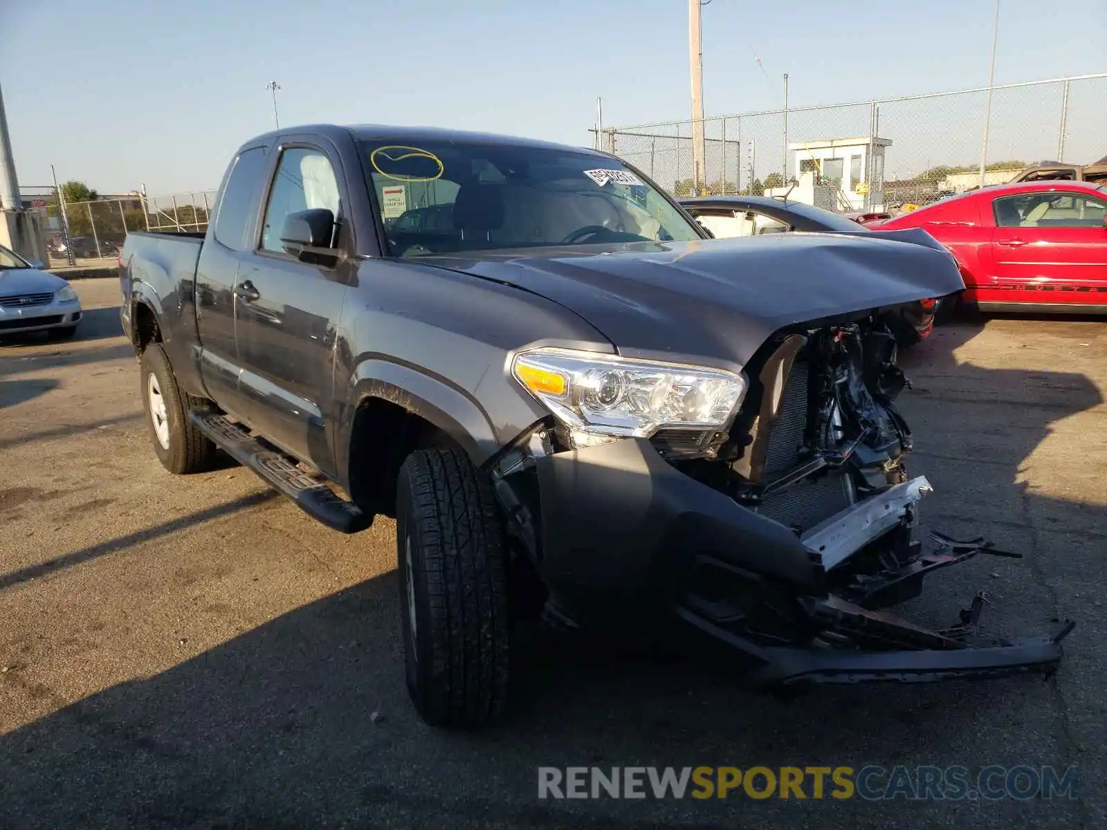 1 Photograph of a damaged car 3TYRX5GN2MT020131 TOYOTA TACOMA 2021